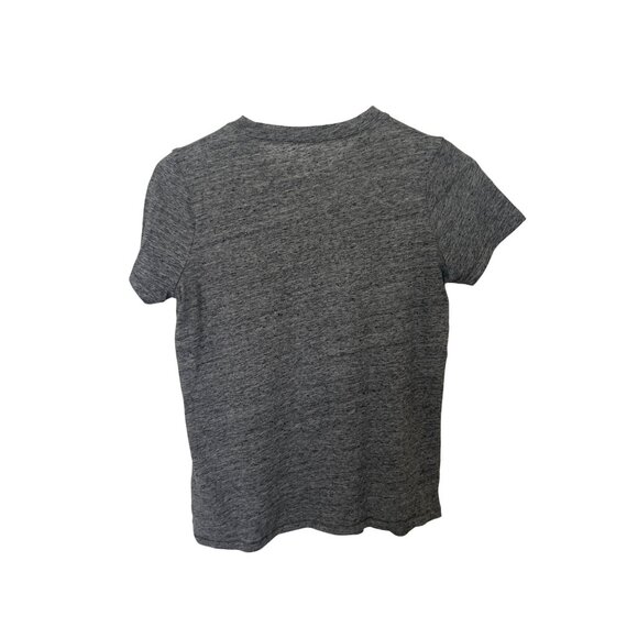 Madewell Heather Gray Short Sleeve T-Shirt XS 100% Cotton - Picture 2 of 4